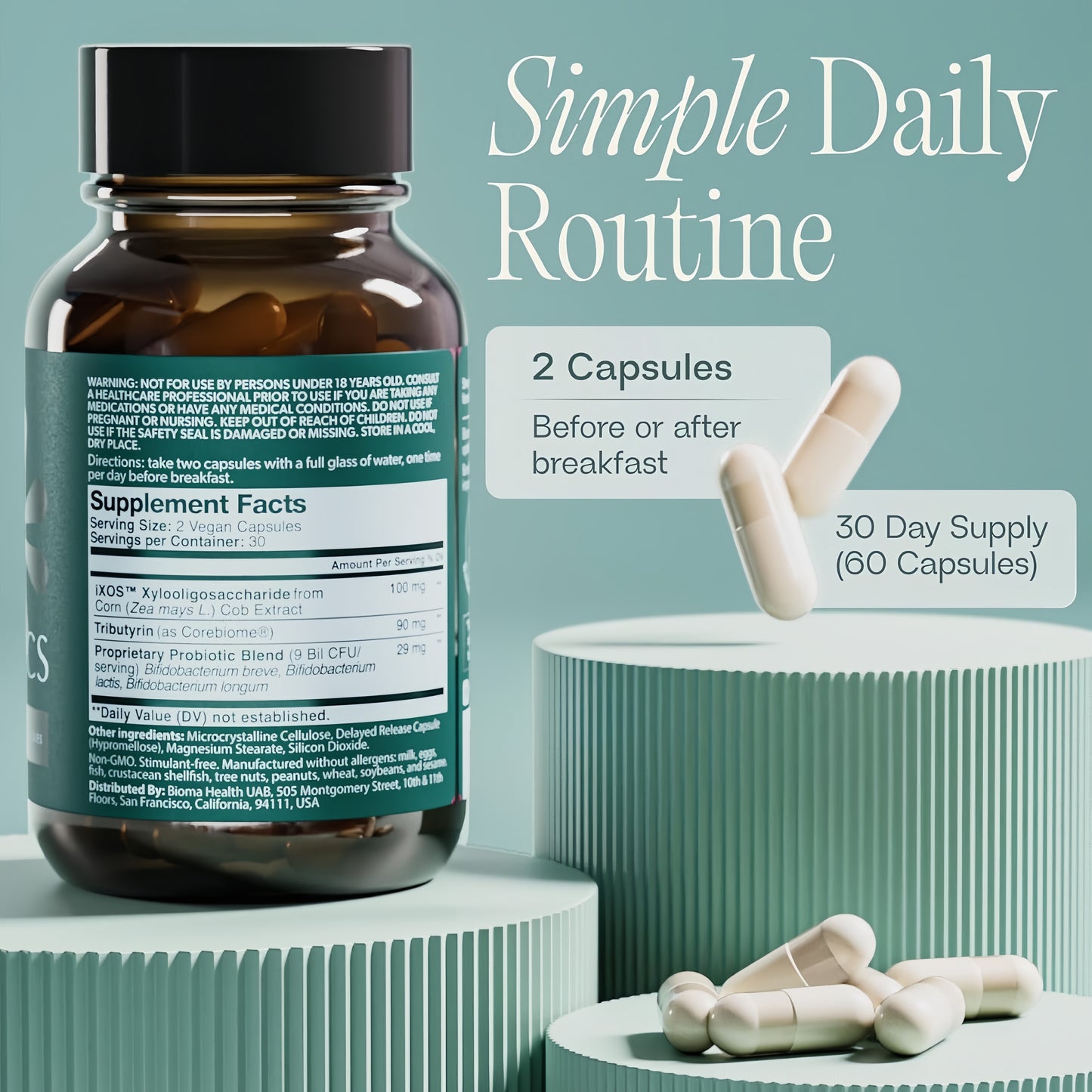 BIOMA Probiotics - Digestive Health Probiotic